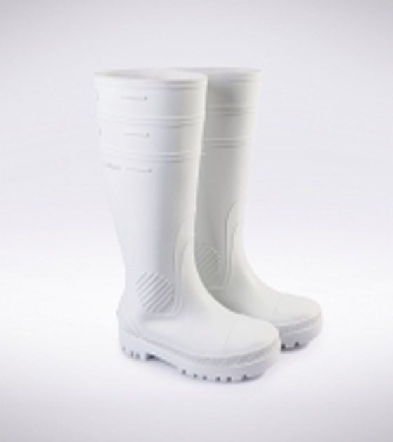 Bota de pvc c/puntera caña 36cm Blanco Ditta Forte