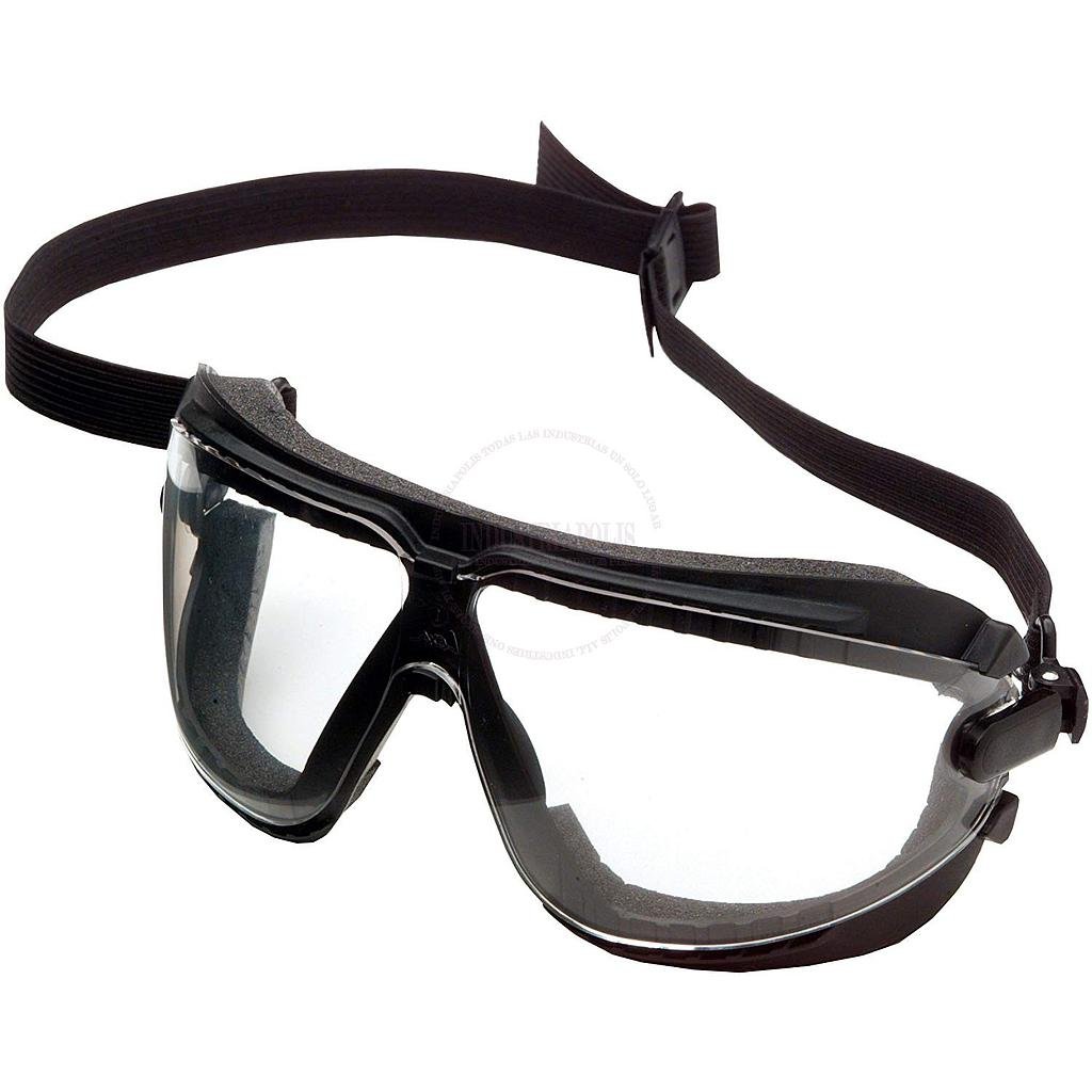 Lentes 3M 16617 Gogglesgear Para Polvo Con Banda Luna Clara