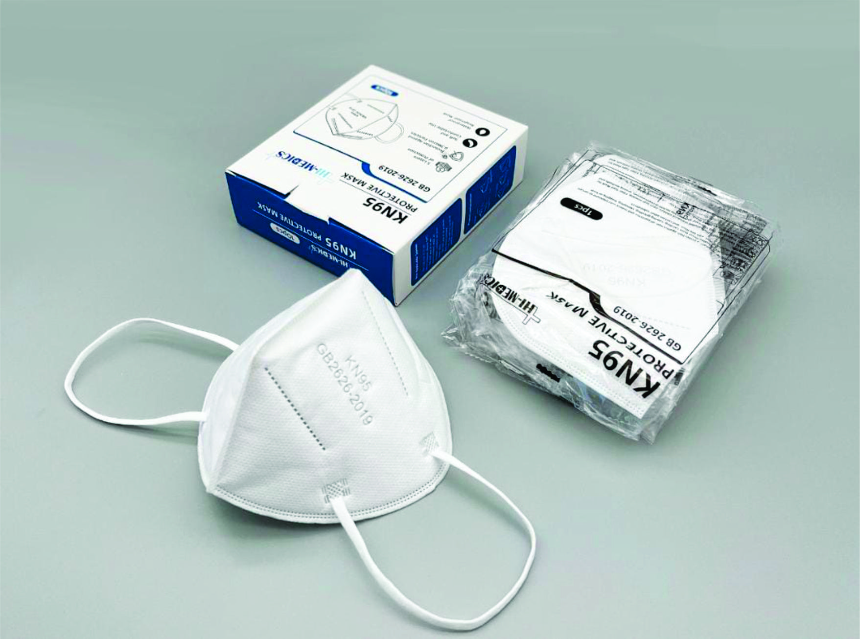 Mascarillas KN95 HI-MEDICS Aprobado CE y FDA